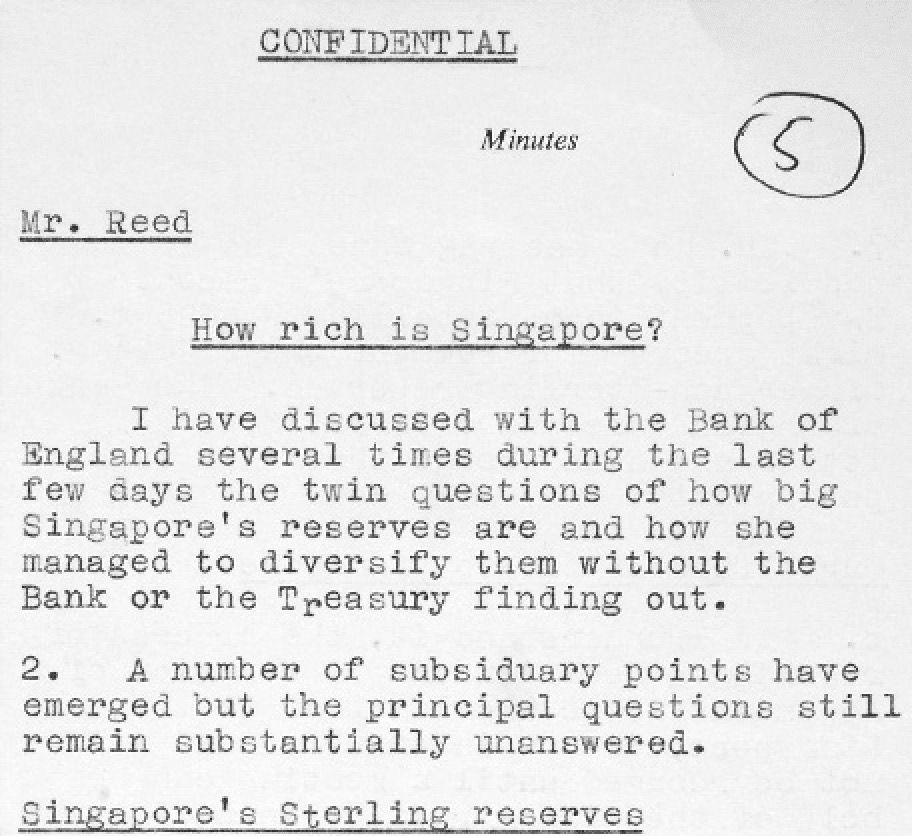 Note from P Scanlon: How 'rich' is Singapore?