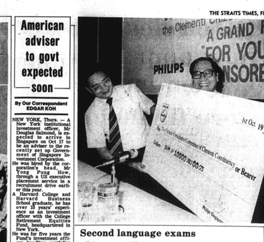 Straits Times: American advisor to GOVT expected soon